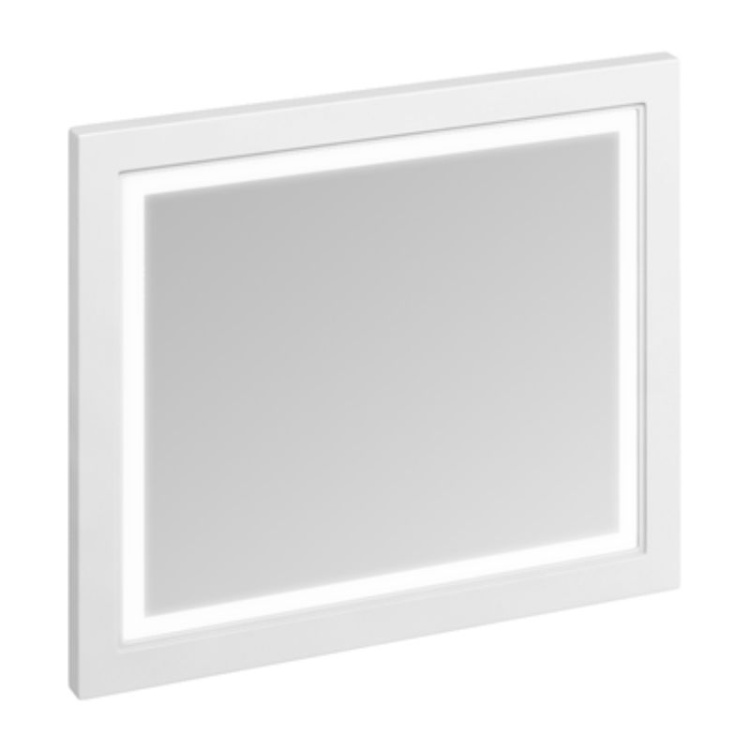 Burlington Framed Mirror 90cm with LED Illumination